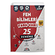 8.Snf LGS Fark Var Fen Bilimleri SSD Sistematik Sarmal 25 Deneme Koray Varol Akademi