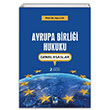 Avrupa Birlii Hukuku Genel Esaslar Hac Can Adalet Yaynevi