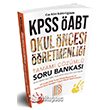 ABT Okul ncesi retmenlii Tamam zml Soru Bankas Benim Hocam Yaynlar