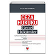 Ceza Hukuku Genel Hkmler Hakan Karakehya Adalet Yaynevi
