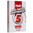 2023 ABT Okul ncesi retmenlii 5 Deneme zml Ahmet  am CBA Yaynlar