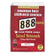 DGS ALES TYT KPSS MS Snavdan nce zlmesi Gereken 888 Soru Szel Yetenek Tasar Eitim Yaynlar
