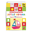 kartmalarla ekilli Boyama Rengarenk 306 ekilli kartma 0-6 Ya Yaynlar