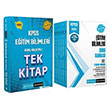 2023 KPSS Eitim Bilimleri Konu Anlatml Tek Kitap ve Tamam Video zml Modler Soru Bankas Seti Pegem Akademi Yaynlar