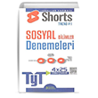 TYT Sosyal Bilgiler 4 x 25 Shorts Deneme Krallar Karmas Yaynlar