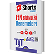 TYT Fen Bilimleri 4 x 20 Shorts Deneme Krallar Karmas Yaynlar