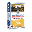 GYS Dicle niversitesi Konu zetli Aklamal Soru Bankas Yarg Yaynlar