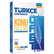 2022 ABT Trke retmenlii Konu Anlatm Yediiklim Yaynlar
