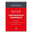 Cumhurbakanl Kararnameleri Adalet Yaynevi