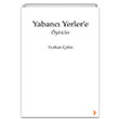 Yabanc Yerlere Furkan etin Cinius Yaynlar