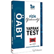 2022 ABT Fizik retmenlii Yaprak Test Yarg Yaynlar
