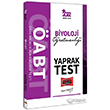 2022 ABT Biyoloji retmenlii Yaprak Test Yarg Yaynlar