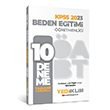 2023 ABT Beden Eitimi retmenlii Tamam zml 10 Deneme Yediiklim Yaynlar