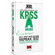 2023 KPSS A Grubu Hukuk ktisat Maliye Muhasebe Yaprak Test Yarg Yaynlar