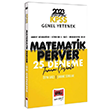 2023 KPSS Matematikperver Matematik 25 Deneme Çözümlü Yargı Yayınları