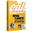 2022 KPSS Trke 22 Deneme zml Benim Hocam Yaynlar