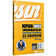 2022 KPSS Vatandalk Tamam zml 22 Deneme Benim Hocam Yaynlar