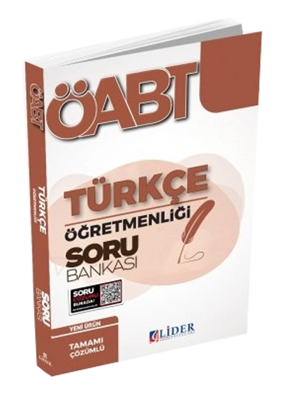 2023 ABT Trke retmenlii Soru Bankas Lider Yaynlar