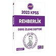 2023 KPSS Eğitim Bilimleri Rehberlik Ders İzleme Defteri Hangi KPSS Yayınları
