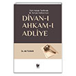 Divan Ahkam Adliye Ali Turan Adalet Yaynevi