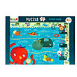 40 Para Yer Puzzle Yzme Yar Eolo Eitici Oyuncak