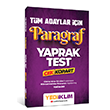 Tm Adaylar in Paragraf ek Kopart Yaprak Test Yediiklim Yaynlar