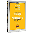 2022 KPSS Trke Son Dzlk El Yazs Ders Notu Yarg Yaynlar