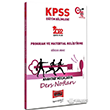 2022 KPSS Program ve Materyal Gelitirme Anahtar Hocalarn Ders Notlar Yarg Yaynlar