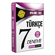 ABT Trke retmenlii 7 Deneme zml Pegem Akademi Yaynlar