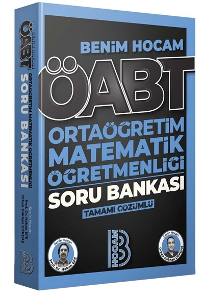 2023 ABT Ortaretim Lise Matematik retmenlii Soru Bankas zml Benim Hocam Yaynlar