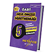 ABT Okul ncesi Metafor 5 Deneme zml ABT TV Yaynlar