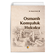 Osmanl Komuluk Hukuku Adalet Yaynevi