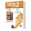 YKS AYT Sosyal Bilimler-2 Birletirilmi Karne 12x40 UP Deneme Video zml ap Yaynlar