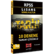 2022 KPSS Lisans Tarih 10 Deneme zml Yarg Yaynlar