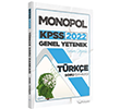 KPSS Trke Soru Bankas Tamam zml Monopol Yaynlar