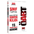 2023 ABT Snf retmenlii Snfn Kilidi Alan Eitimi 15 Deneme zml Yarg Yaynlar