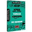 2022 KPSS Tm Adaylar in Genel Yetenek Trke Konuan 30 Deneme Yarg Yaynlar