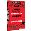 2022 KPSS Tm Adaylar in Genel Yetenek Matematik Konuan 30 Deneme Yarg Yaynlar