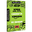 2022 KPSS Tm Adaylar in Genel Kltr Corafya Konuan 30 Deneme Yarg Yaynlar