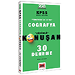 2023 KPSS Tm Adaylar in Genel Kltr Corafya Tamam zml Konuan 30 Deneme Yarg Yaynlar