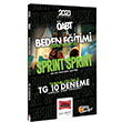 2023 KPSS ABT Sprint Beden Eitimi retmenlii Tamam zml TG 10 Deneme Snav Yarg Yaynlar 