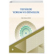 Tefsirde Yorum ve znellik Trkiye Diyanet Vakf Yaynlar