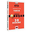 2023 KPSS Tarih Tamam zml Konuan 30 Deneme Yarg Yaynlar