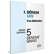 8. Snf LGS Fen Bilimleri 1. Dnem 5 Deneme zml Editr Yaynlar