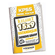 KPSS Vatandalk LELEBET 15x9 Deneme zml Ynerge Yaynlar