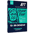 YKS AYT Trk Dili ve Edebiyat Yazar Eser 12x30 Deneme Ynerge Yaynlar