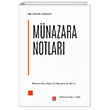 Mnazara Notlar Ekin Yaynlar