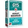 2023 Adalet Bakanl GYS dari ler Mdr Kadrosu in Aklamal zml Soru Bankas Yarg Yaynlar