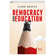 Democracy And Educaton Krmz Ada Yaynlar