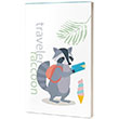 Gezgin Rakun Traveler Raccoon Sresiz Ajanda Eiten Kitap